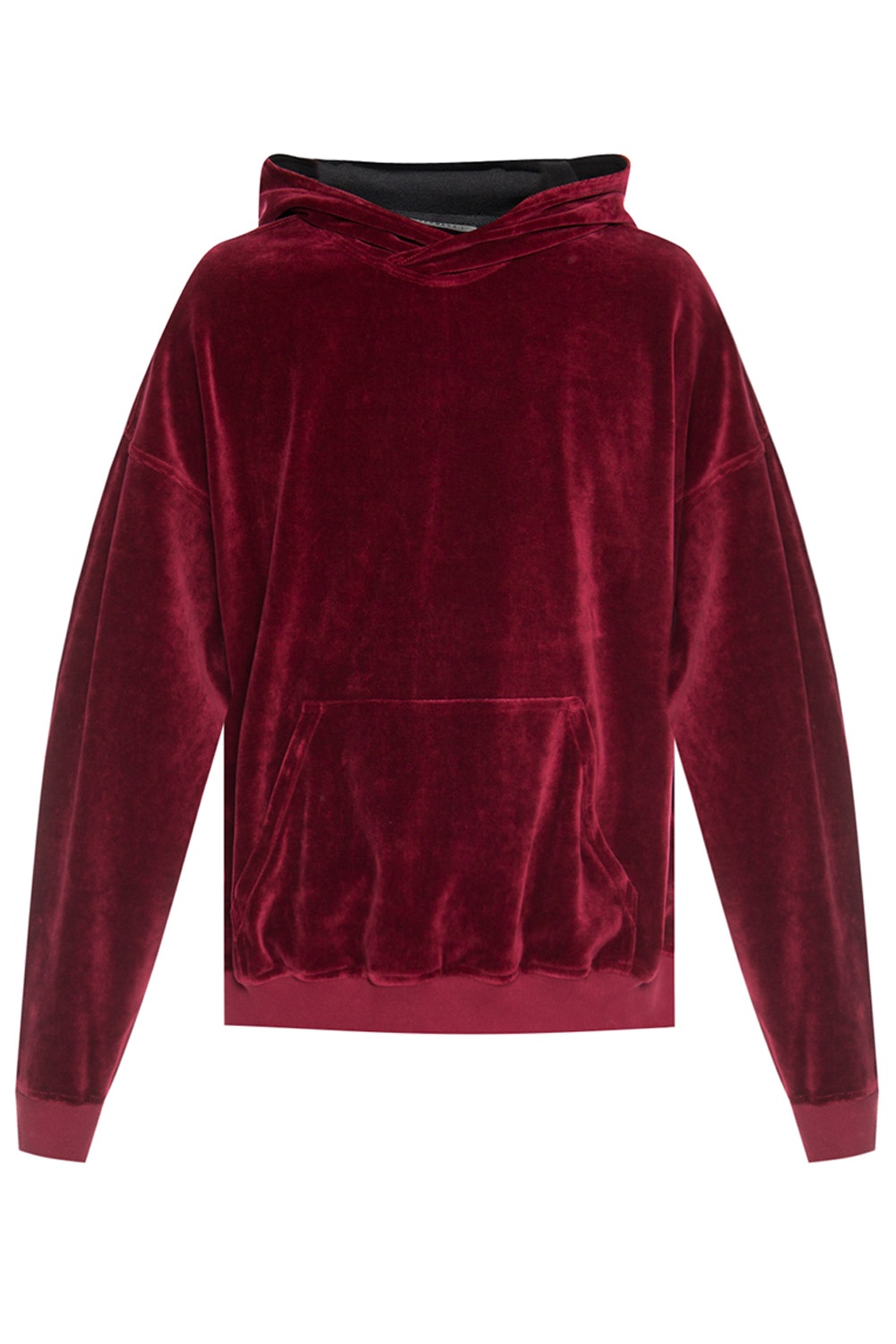 Haider ackermann velvet on sale hoodie